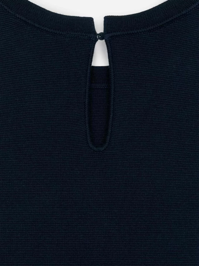 Stickad A-line klänning Stickad A-line klänning