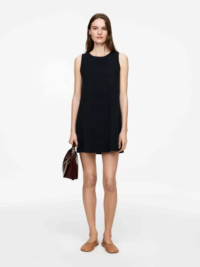 Stickad A-line klänning Stickad A-line klänning