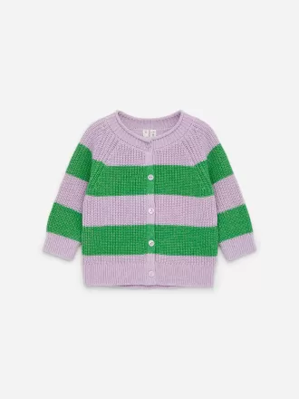 Stickad bomullskofta Stickad bomullskofta