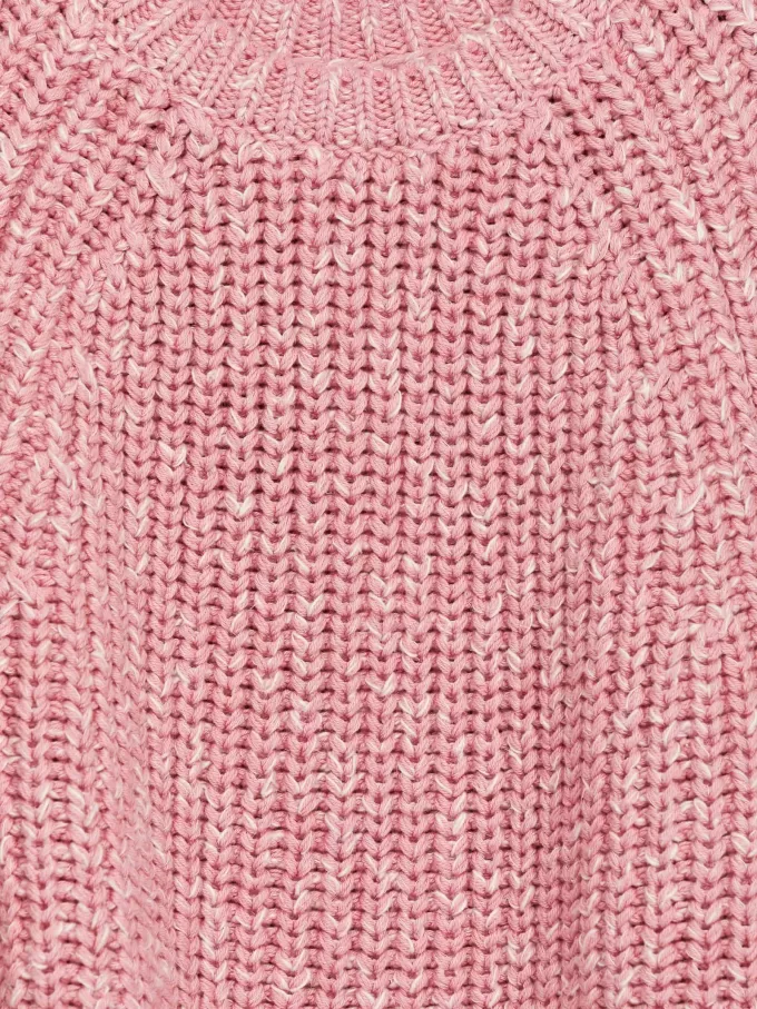 Stickad bomullströja