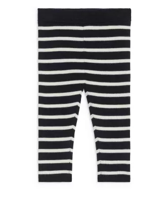 Stickade Merino Leggings