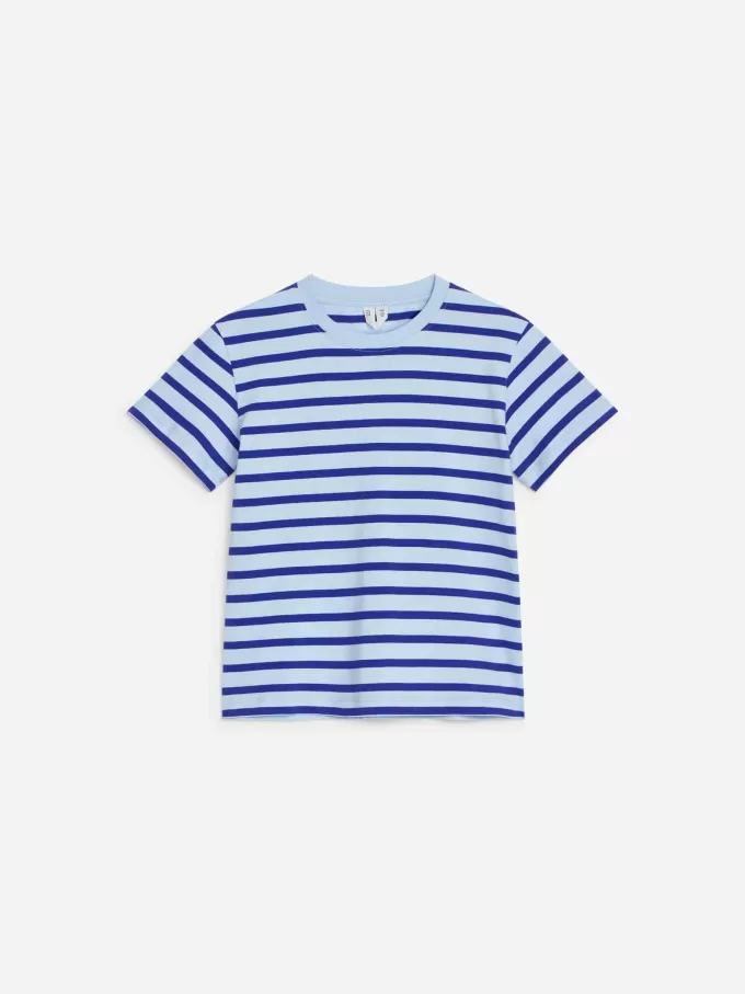 T-shirt med rund hals om 2