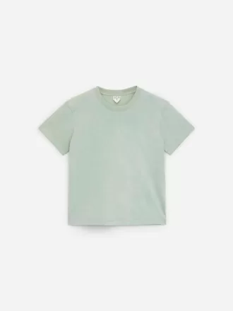 T-shirt med rund hals om 3