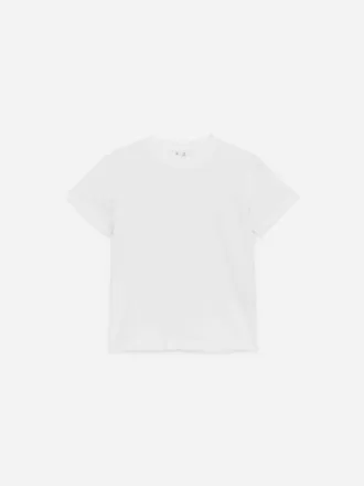 T-shirt med rund hals om 3