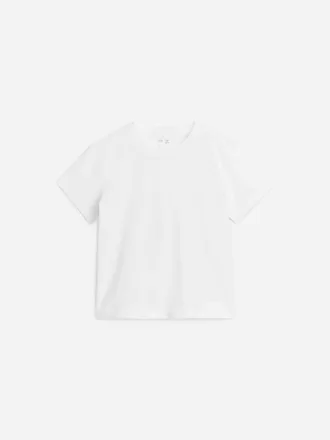 T-shirt med rund hals om 3