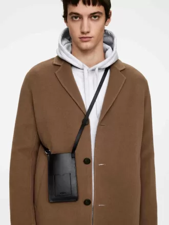 Telefonväska i läder