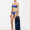 Texturerad Bandeau Bikinitopp Texturerad Bandeau Bikinitopp