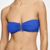 Texturerad Bandeau Bikinitopp Texturerad Bandeau Bikinitopp