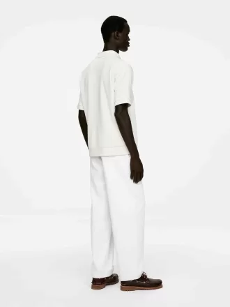 Texturerad pikétröja