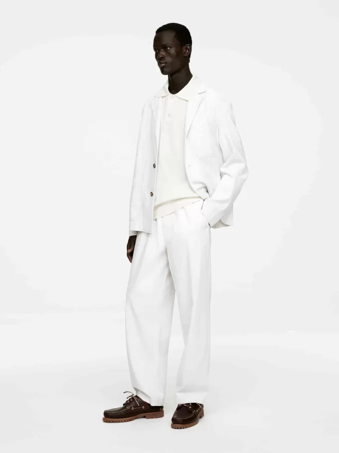 Texturerad pikétröja Texturerad pikétröja