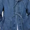 Tie-Band Denim Overshirt Tie-Band Denim Overshirt