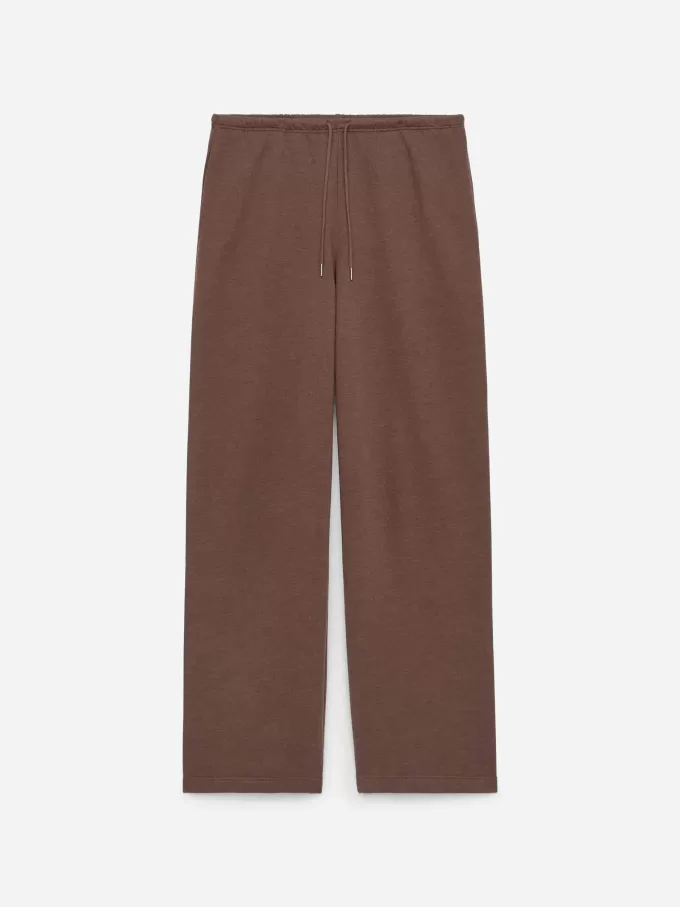 Träningsbyxor med vida ben