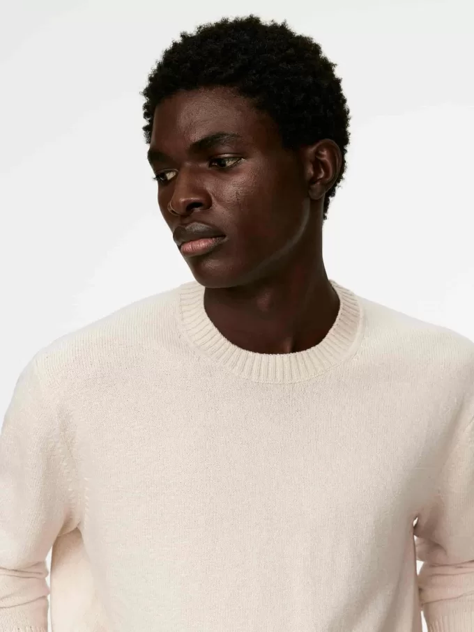 Tröja av ull-bomull Tröja av ull-bomull