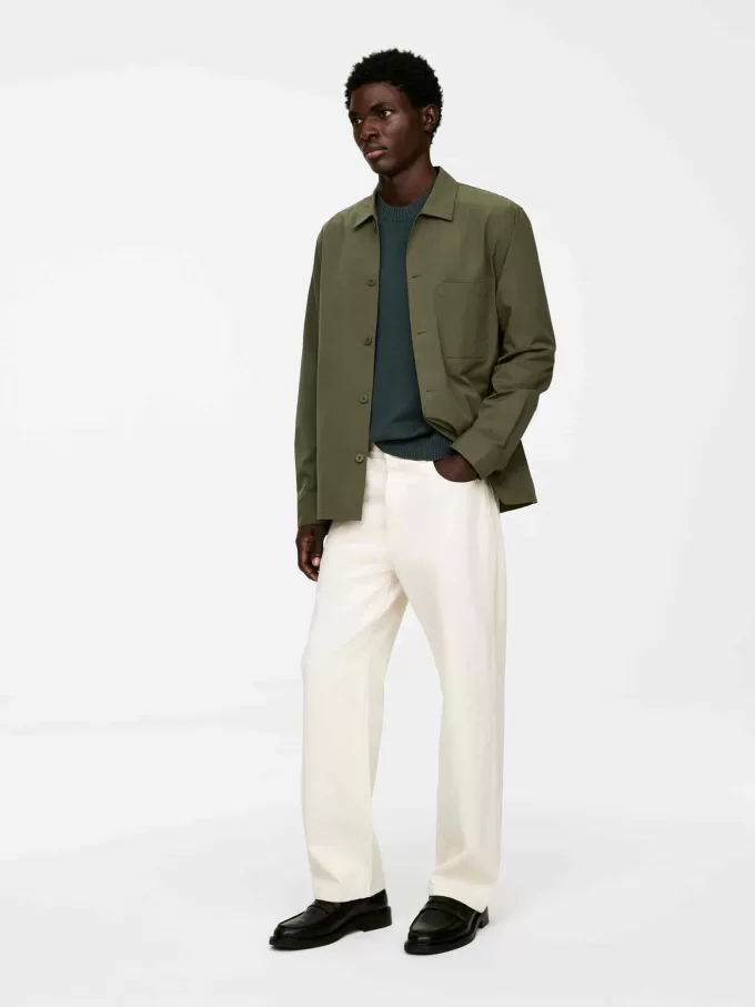 Tröja av ull-bomull Tröja av ull-bomull