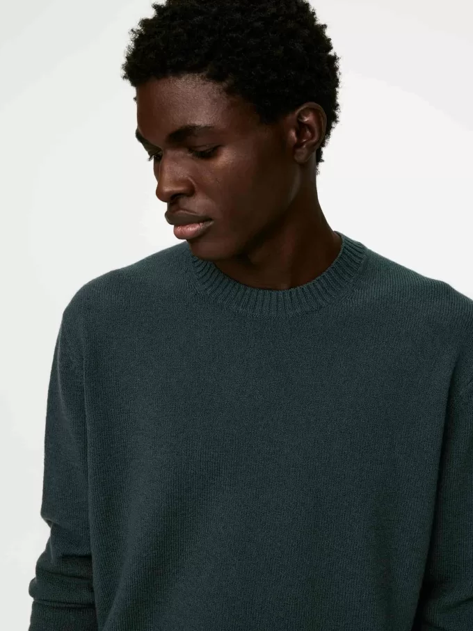 Tröja av ull-bomull Tröja av ull-bomull