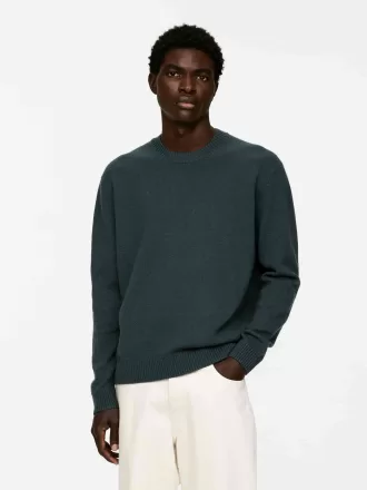 Tröja av ull-bomull