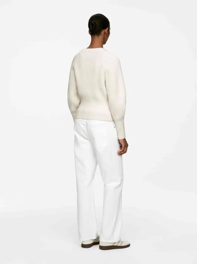 Tröja i bomull och ull Tröja i bomull och ull