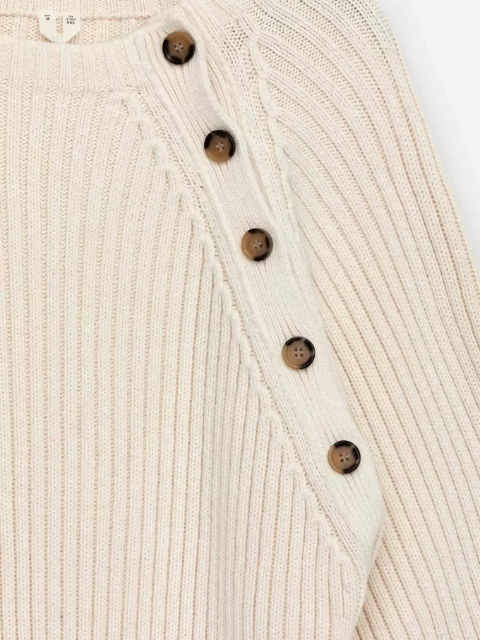 Tröja i bomull och ull Tröja i bomull och ull