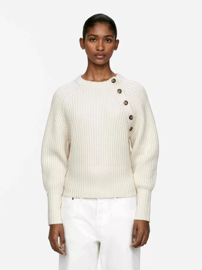 Tröja i bomull och ull Tröja i bomull och ull