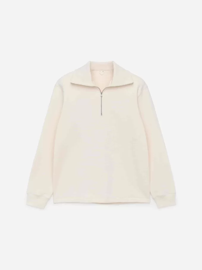 Tröja med halv dragkedja Tröja med halv dragkedja