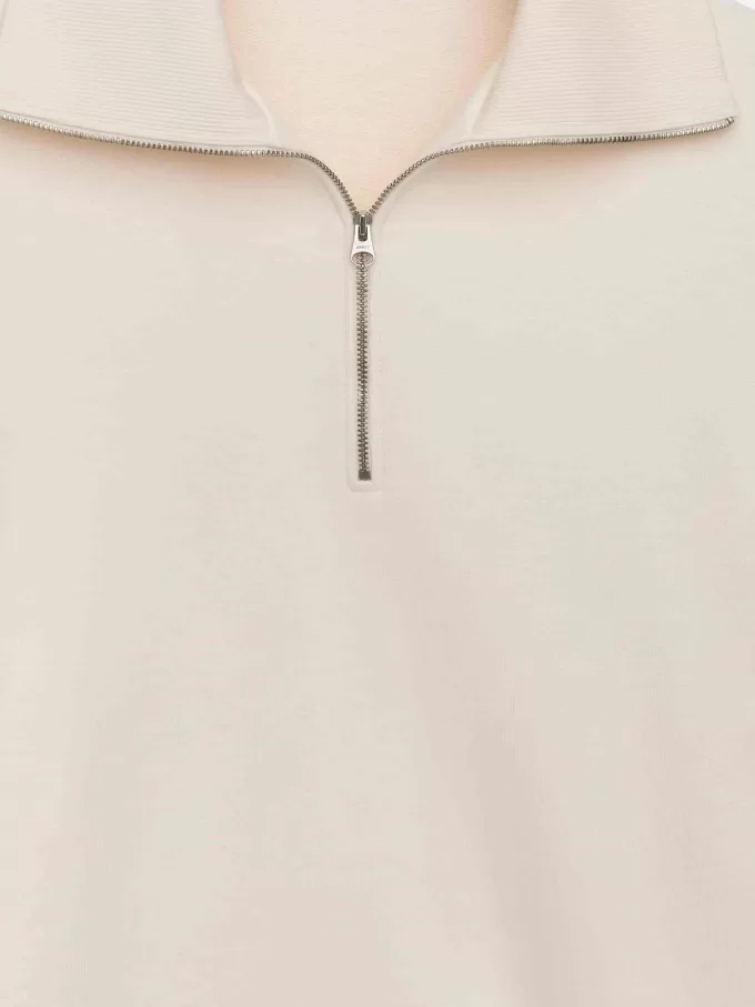 Tröja med halv dragkedja Tröja med halv dragkedja