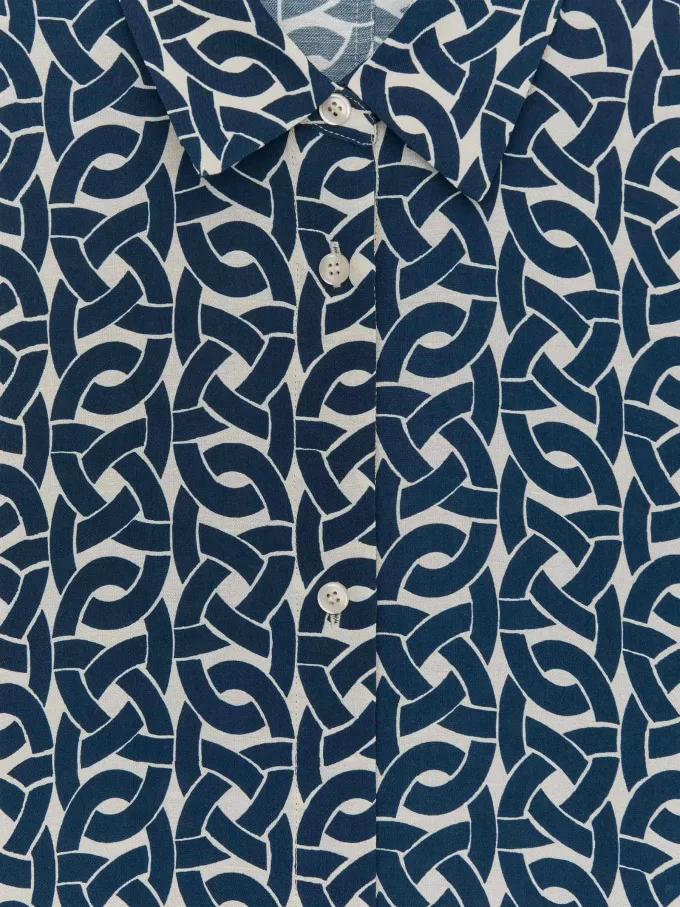 Tryckt klänning Tryckt klänning