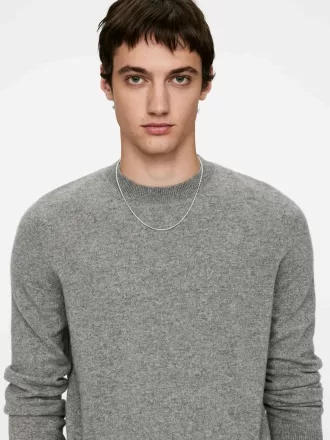 Tunt Sterling Silver Chain Halsband