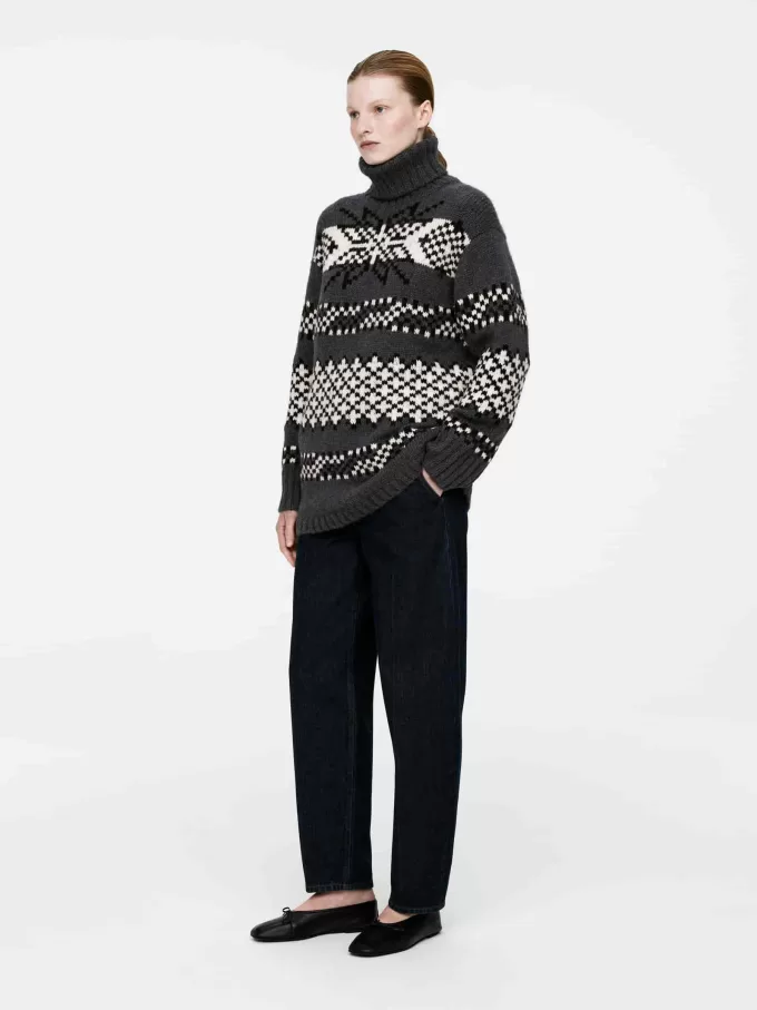 Ull-Alpacka Jacquard Jumper