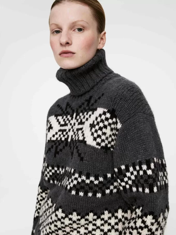 Ull-Alpacka Jacquard Jumper