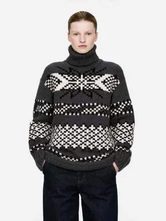 Ull-Alpacka Jacquard Jumper
