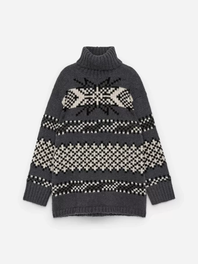 Ull-Alpacka Jacquard Jumper