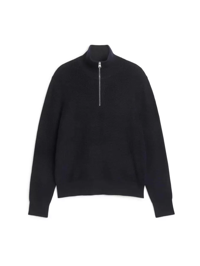 Ull & Cotton Half Zip Jumper Ull & Cotton Half Zip Jumper