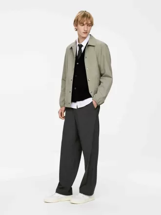 Ull-bomull väst Cardigan