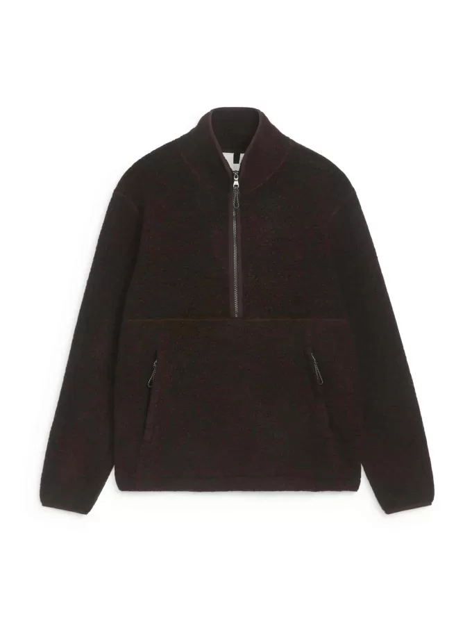 Ullblandning Pile Half-Zip Ullblandning Pile Half-Zip