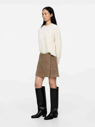 Ullblandning minikjol