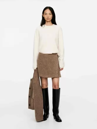 Ullblandning minikjol