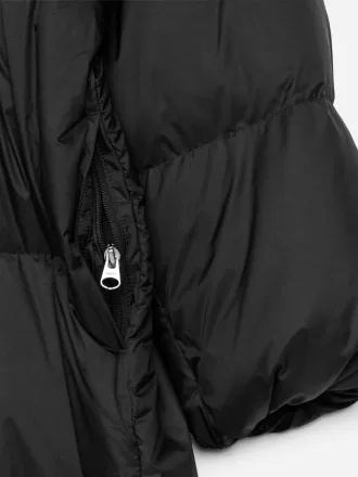 Upcycled Down Long Coat