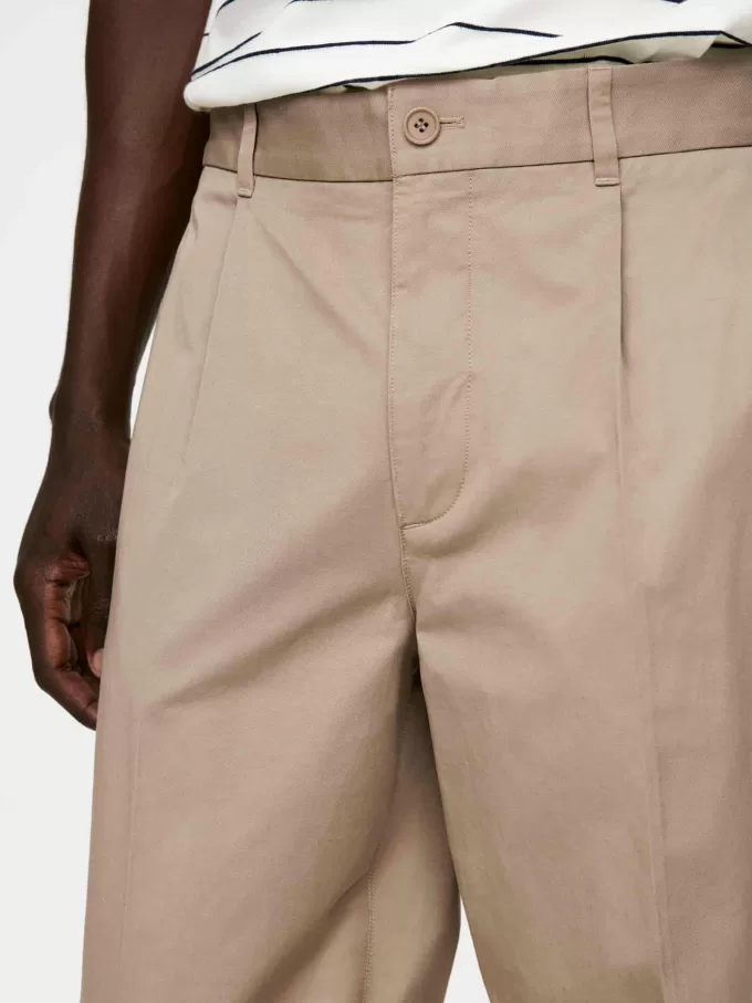 Uppvikbara bomullsbyxor Uppvikbara bomullsbyxor