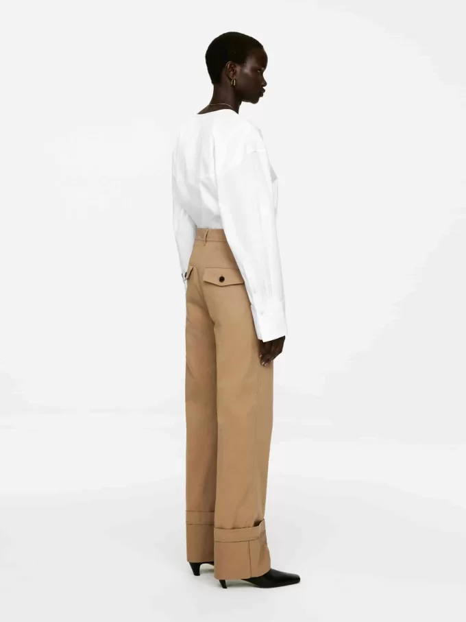 Uppvikbara chinosbyxor Uppvikbara chinosbyxor