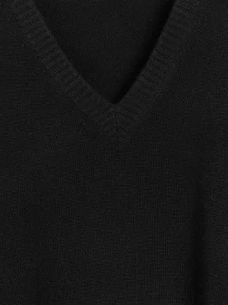 V-ringad ullklänning V-ringad ullklänning