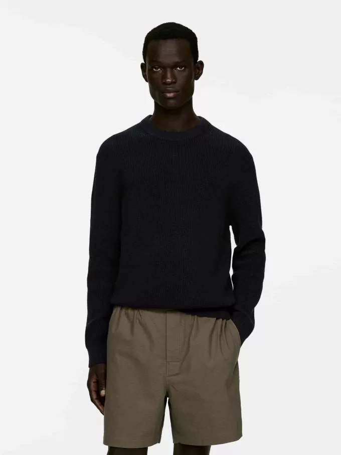 Våffelstickad tröja Våffelstickad tröja