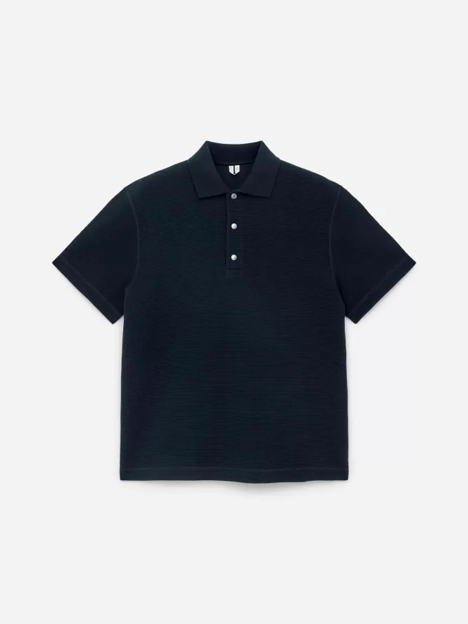 Våfflad pikétröja Våfflad pikétröja