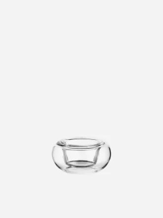 Värmeljushållare i glas