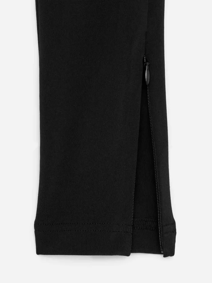 Zip-Detail Leggings